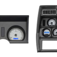 A set of 1978-1982 Corvette Dakota Digital VHX Gauges on a white background.