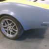 Chevrolet Corvette 1968-1973 rear fenders - 2" flare paint job.