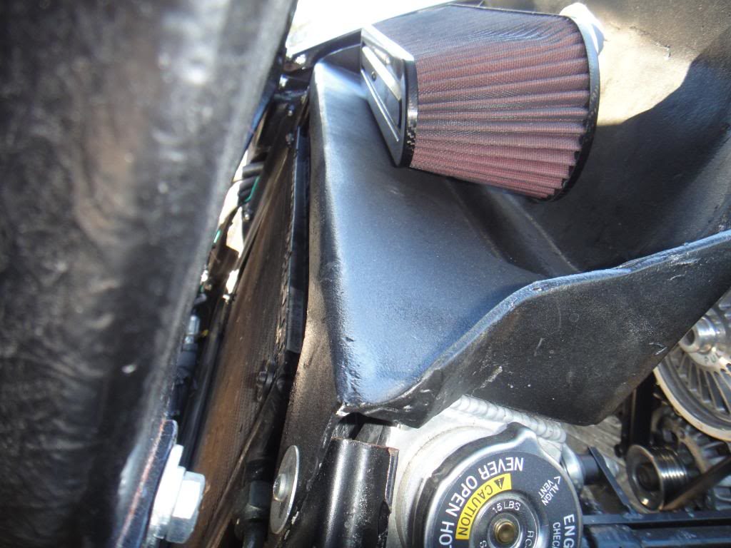 closeup car engine part