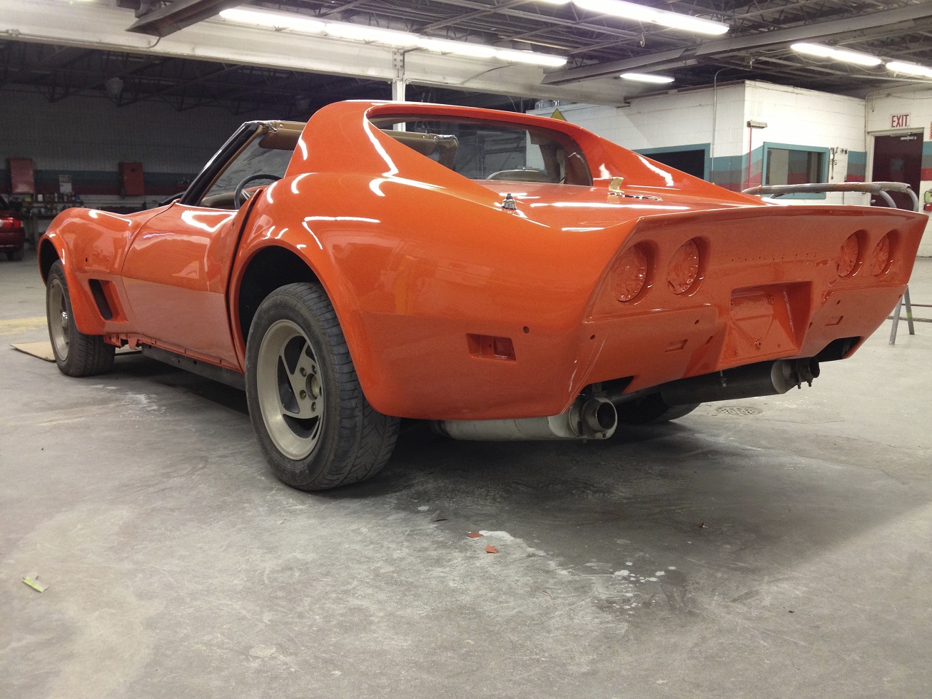 1974-1982 REAR BUMPER - CHROME BUMPER LOOK - Custom Image Corvettes