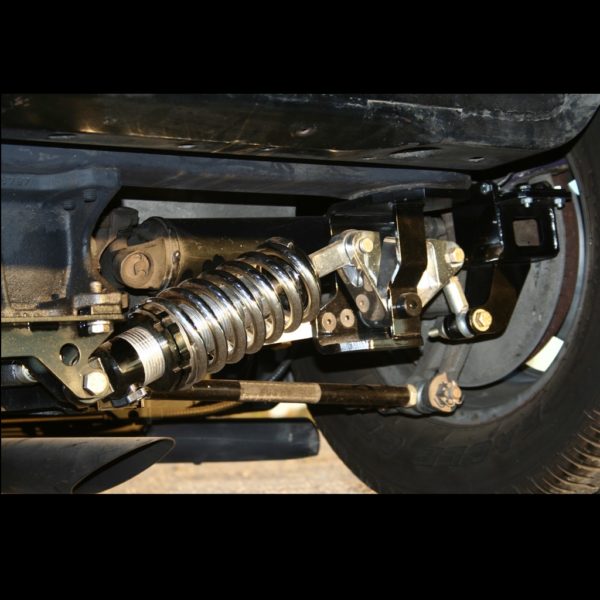 A picture of a 1963-79 CORVETTE - SHARK BITE REAR COIL OVER SUSPENSION on a vehicle.