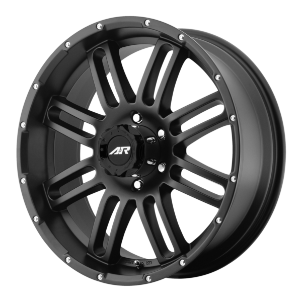 A black AR901 wheel with a matte finish.