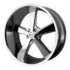 A VN701 Nova wheel on a black background.