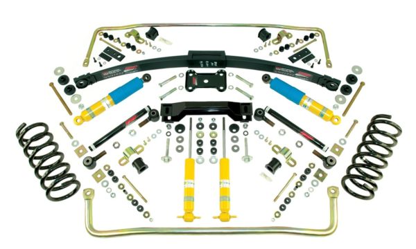 A VBP STREET & SLALOM SUSPENSION KIT, 1980-82 with springs and springs.