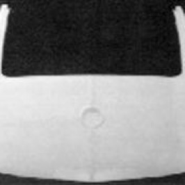 A black and white photo of a ACI 1963-1967 REAR UPPER DECK, CONVERTIBLE.