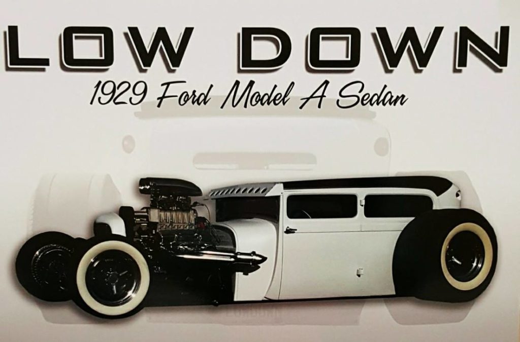Low down 1939 ford model a sedan.