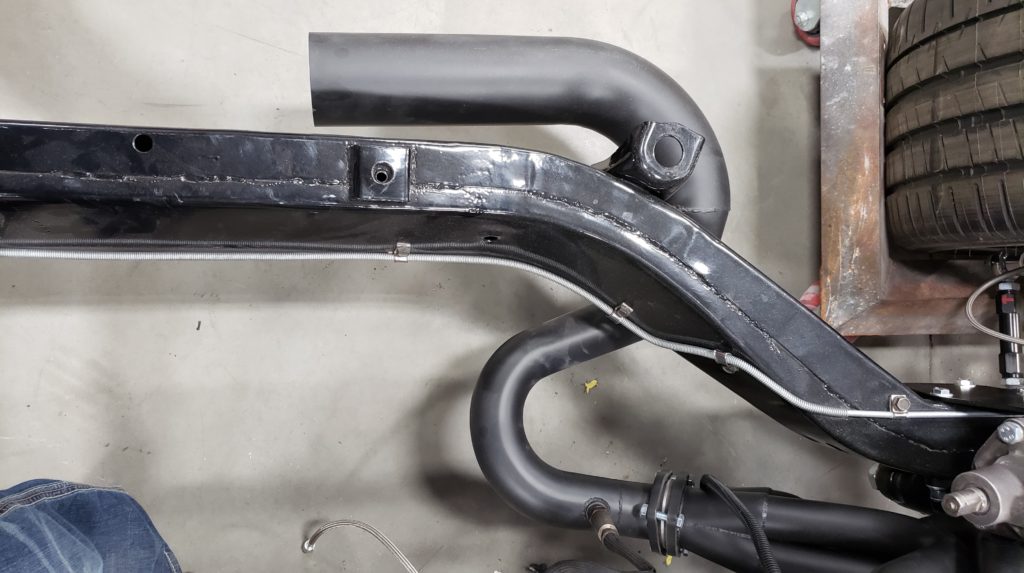 C2 / C3 Side Exit Exhaust Smoothy Style Transition Pipes Custom Image