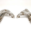 Two C2 / C3 Corvette LS Conversion Mid-Length Headers on a white background.