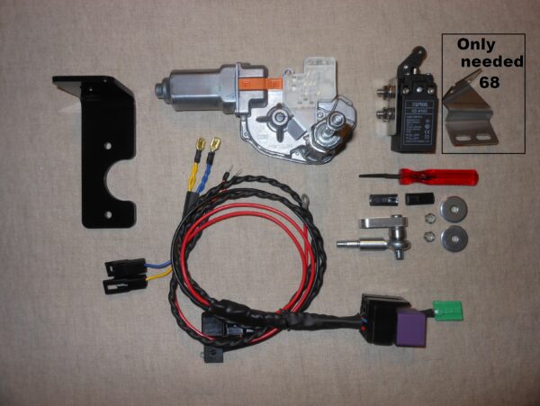 A picture of a wiring kit for a car.