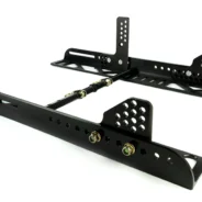 A pair of ULTRALOW SEAT MOUNT C5-C8 brackets on a white background.