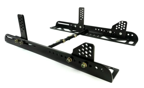 A pair of ULTRALOW SEAT MOUNT C5-C8 brackets on a white background.
