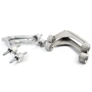 A pair of MONOBALL CONTROL ARM BUSHINGS - C5, C6, C6Z/ZR1, C7, C8 on a white background.