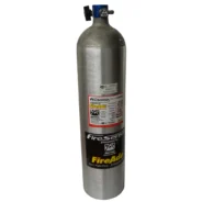 A silver cylinder with a black label, SPA FIREADE-10LBS AUTOMATIC/ELECTRIC FIRE SUPPRESSION.