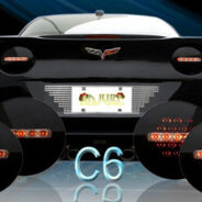 2005-2013 Chevrolet corvette c6 midnight onyx led tail lights (set).